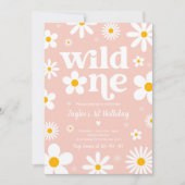 Daisy Birthday Party Boho Wild 11e verjaardag Kaart (Voorkant)