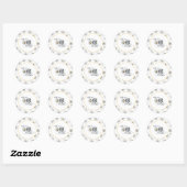 Daisy Birthday Sticker - Little Miss ONEderful - W (Vel)