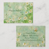 Daisy bizness card visitekaartje (Voorkant / Achterkant)