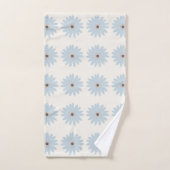 Daisy bleu clair (Serviette à main)