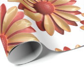 Daisy Bloem - Bloemrijke Lente Zomer Tuin Bruiloft Cadeaupapier (Rol Hoek)