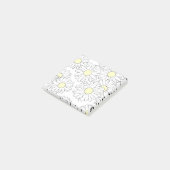 Daisy bloem geel Post-It notes (Schuin)