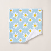 Daisy bloemen bad handdoek (Wasdoekje)
