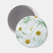 Daisy bloemen magneet (Voorkant / Achterkant)