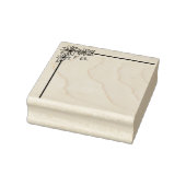 Daisy bloemenrand en lijststempel 	rubberstempel (Stempel)