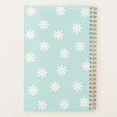 Daisy Bloom Planner – Soft Blue Floral Cover (Dos)