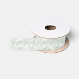Daisy Blooms - Gedempte Salie Lint
