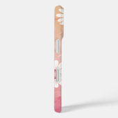 Daisy Blooms: Minimalistisch Bloempatroon Case-Mate iPhone Case (Achterkant / Rechts)