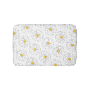 Daisy Blossom Flower Daisies Garden Party Floral Badmat