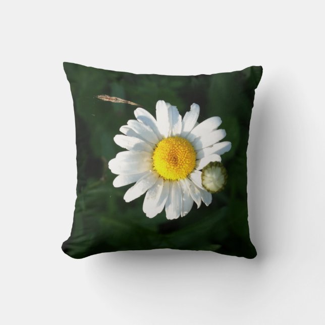 Daisy Blossom Throw Cushion Kussen (Voorkant)