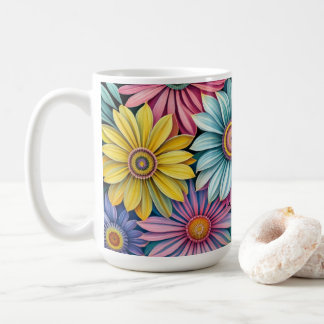 Daisy Blossoms Café Mug
