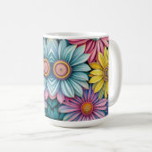 Daisy Blossoms Café Mug (Devant droit)