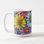 Daisy Blossoms Café Mug (Gauche)
