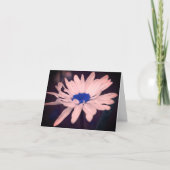 Daisy Blue Center  Note Kaart (Voorkant)