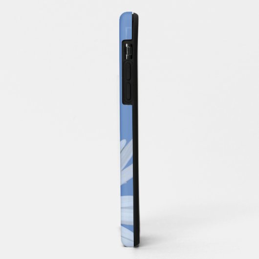 Daisy Blue Elegant White Script Case-Mate iPhone Case (Achterkant/links)