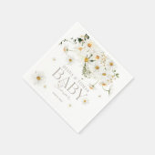 Daisy Boho Baby in Bloom Shower Servet (Hoek)