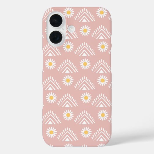 Daisy Boho Floral Case-Mate iPhone Case (Achterkant)