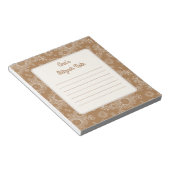 Daisy boho Mitzvah Notes Notitieblok (Schuin)
