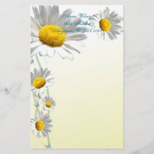 Daisy Border Stationery Briefpapier