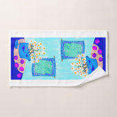 Daisy Bouquet Hand Towel Handdoek (Handdoek)