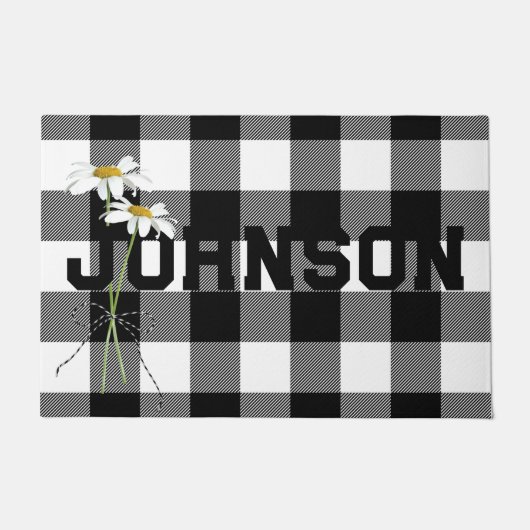 Daisy Bouquet met de naam Buffalo Play Deurmat (Voorkant)