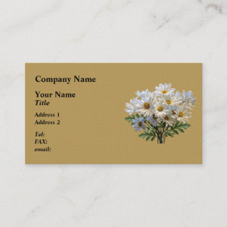 Daisy Bouquet Visitekaartje