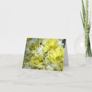 Daisy Bouquets denken aan jou Kaart