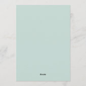 Daisy Bow Baby Shower Invitation (Dos)