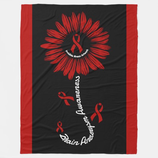 Daisy...Brain Aneurysm Fleece Deken (Voorkant)