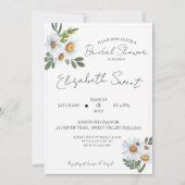 DAISY Bridal Shower Invitation, Daisies Kaart (Voorkant)