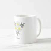Daisy Bundle Custom Text Mug (Devant droit)