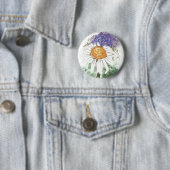 "Daisy"-Button Ronde Button 5,7 Cm (In situ)