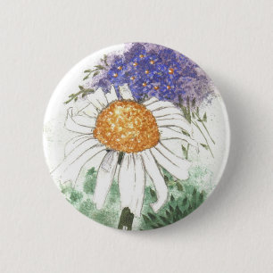 "Daisy"-Button Ronde Button 5,7 Cm