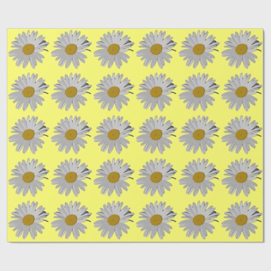 Daisy Cadeaupapier (Vlak)