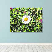 Daisy Canvas Afdruk (Insitu (Houten vloer))