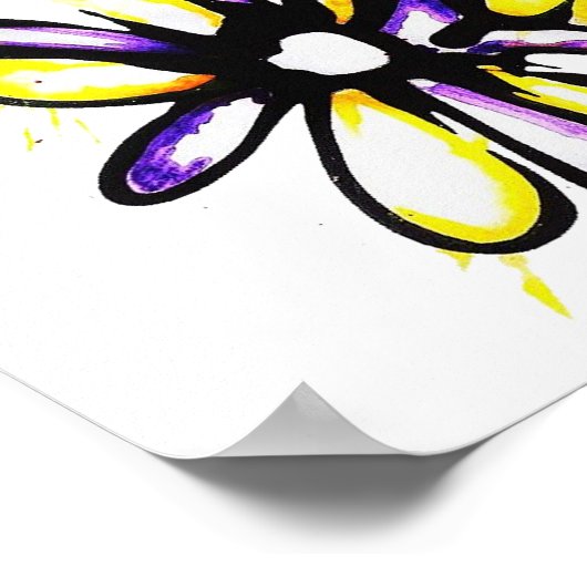 Daisy Canvas Print (Hoek)