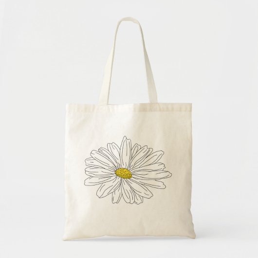 Daisy canvas tas (Voorkant)