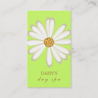 Daisy Carte de visite Vert doux