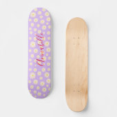Daisy Cartoon Peinture Skateboard (Recto)