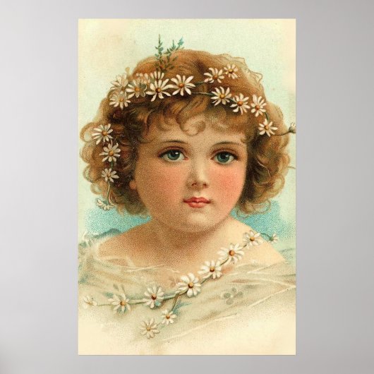 Daisy chain Girl Poster (Voorkant)