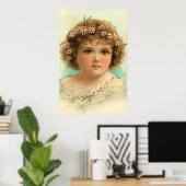 Daisy chain Girl Poster (Thuiskantoor)