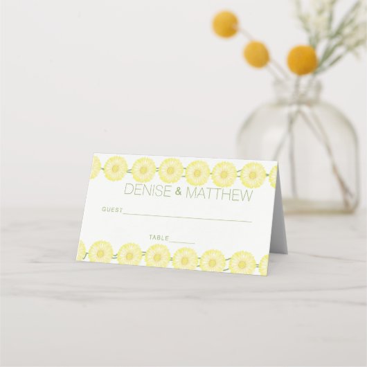 daisy chain place card (Voorkant)