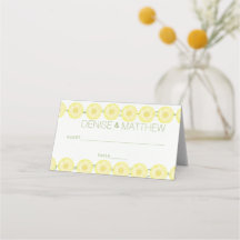 daisy chain place card