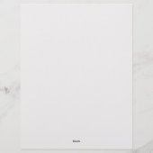 Daisy Chain Stationery Paper Briefhoofd (Achterkant)