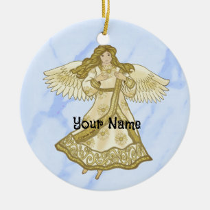 Daisy Christelijk angel Keramisch Ornament