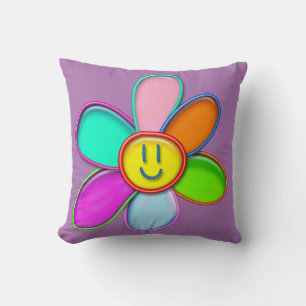 DAISY - Colorful Magic Daisy for Kids - Kussen