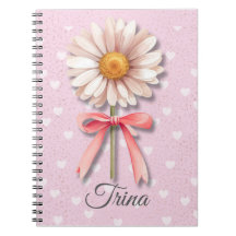 Daisy Coquette Notitieboek | Roze Esthetisch Dagbo