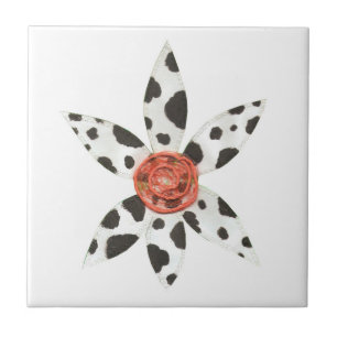 Daisy Cow Tile Tegeltje