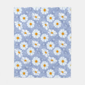 Daisy Custom Fleece Blanket, medium Deken (Voorkant)