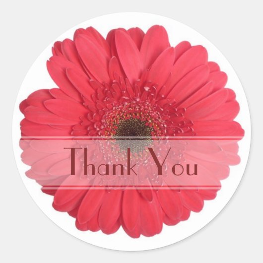 Daisy Custom Floral Sticker (Voorkant)